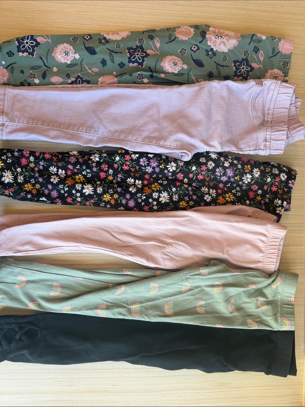 Girls 5T Leggings Bundle (6 total)